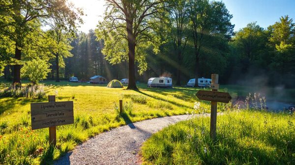 Découvrez le camping 3 étoiles au kervastard à Fouesnant