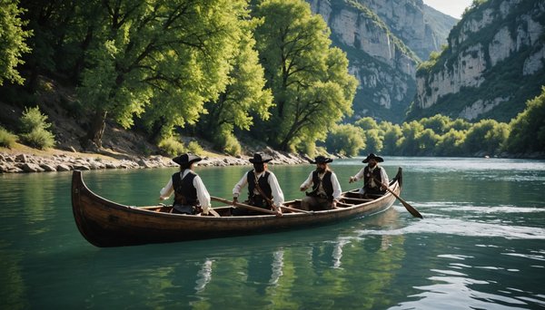 Naviguez dans l'ardèche avec pirates canoe : une aventure inédite !